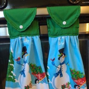 Deck the Halls Hanging Towel, Set of 2 - Kitchen